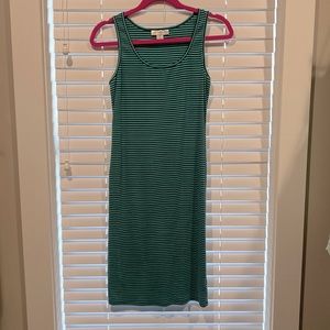 Motherhood maternity striped dress